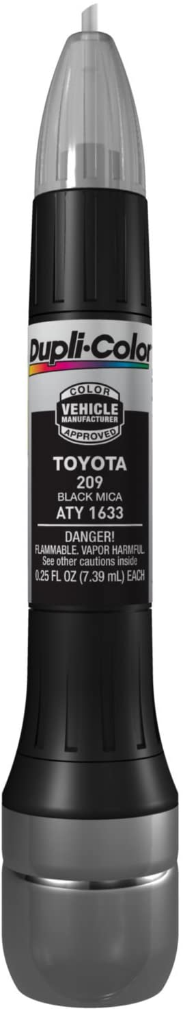 Dupli-Color ATY1633 Black Mica Toyota Exact-Match Scratch Fix All-in-1 Touch-Up Paint - 0.5 oz.