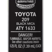Dupli-Color ATY1633 Black Mica Toyota Exact-Match Scratch Fix All-in-1 Touch-Up Paint - 0.5 oz.