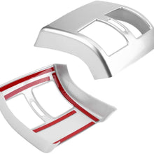 Rear Air Vent Frame Trim, Rear Air Conditioning Vent Outlet Frame Cover Trim for Mercedes Benz C-Class W204 2008-2013