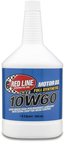 Red Line 11704 10W60 Motor Oil, 1 Quart, 1 Pack