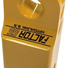 Factor 55 HitchLink for 2.5 inch Receivers Yellow