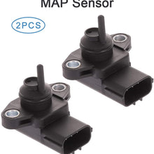 ZENITHIKE Manifold Absolute Pressure Sensor Replacement for MD355556 2004-2005 Chrysler. Sebring 2004-2012 Mitsubishi Eclipse 2005-2010 Mitsubishi Endeavor 2004-2010 Mitsubishi Galant 2pcs