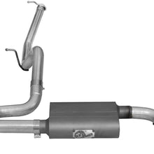 aFe (49-08043) Scorpion 2-1/2" Aluminized Hi-Tuck Cat-Back Exhaust System for Jeep Wrangler JK V6-3.8/3.6L Engine