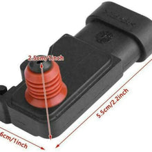 HERIS Manifold Absolute Air Pressure Map Sensor Fits Buick Cadillac Chevrolet Chevy Pontiac GMC GM Isuzu Saturn Saab Hummer Honda Replaces 16212460 12614970 213-331 12575837 8126149700