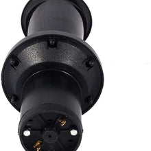Car Horn, 12V 110DB Auto Car Truck Antique Vintage Old Style Horn Siren AHH-OOO-GAH AHOOGA OOGA(Black)