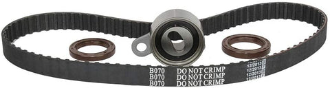 DNJ TBK914 Timing Belt Kit for 1980-1988 / Chevrolet, Toyota/Corolla, Nova, Tercel / 1.5L, 1.6L / SOHC / L4 / 8V / 1452cc, 1587cc, 98cid / 1AC, 3AC, 4AC, 4ALC