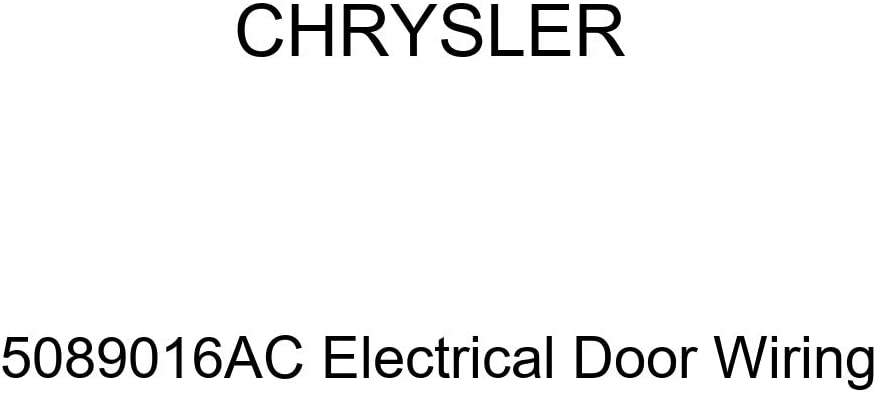 Genuine Chrysler 5089016AC Electrical Door Wiring