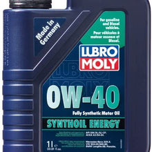 Lubro Moly Synthoil Energy 0W-40 Motor Oil (1 Liter)