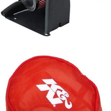 K&N 69-3514TTK Performance Air Intake System with Red Air Filter Wrap