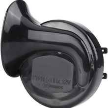 DERCLIVE General Motorcycle Electric Snail Horn Loud Speaker (12V 110dB 510HZ)