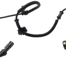ABS Speed Sensor compatible with Ford Explorer/Mountaineer 06-10 Front 2 Male Pin-Type Terminals