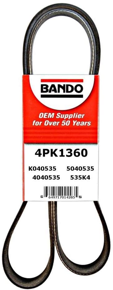 Bando 4PK780 OEM Quality Serpentine Belt (4PK1360)