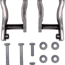 StarONE Front Recovery Tow Hooks Fit for 2007-2019 Chevy Silverado GMC Sierra 1500 Replace 84072462,in Chrome