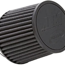 AEM 21-205BF Universal DryFlow Clamp-On Air Filter: Round Tapered; 4 in (102 mm) Flange ID; 5.25 in (133 mm) Height; 6 in (152 mm) Base; 5.125 in (130 mm) Top