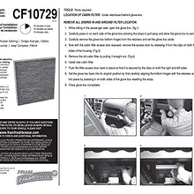 Fram Fresh Breeze - Filtro de aire de cabina con bicarbonato de sodio Arm & Hammer, CF10729 para vehículos seleccionados Chrysler, Dodge y Jeep