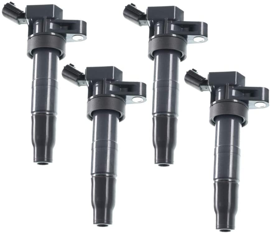 Set of 4 Ignition Coils Pack for Hyundai Sonata Santa Fe Tucson Equus Genesis Kia Optima Borrego Forte Sorento Sportage