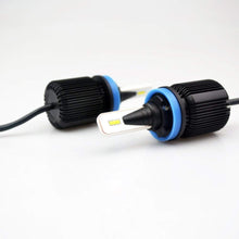 iDlumina H11 H8 H9 H16 12V 24V White LED Car Light Bulb 6X5W Seoul Branded CSP Chipset Fanless Cooling Design for Replacement Headlight Fog Light (Pack of 2)