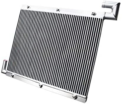 HIERTURB Hydraulic Oil Cooler 4285627 for Hitachi Excavator EX100-2 EX120-2 Isuzu 4BD1