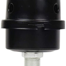 BBT Air Compressor Intake Filter, 1 Pcs 16mm Thread Metal oil-less Air Compressor Air Filter Silencer Noise Muffler (3/8 PT 16mm)