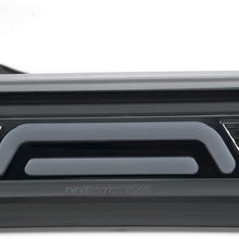 New Smoked Third 3rd Brake Light Replacement Compatible With 2003-2008 Dodge Ram 1500 2500 3500 Red/White 3D LED High Mount 3rd Tail Rear Brake Light Cargo Lamp