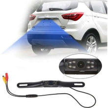 MUCH HD Car Rear View Reversing Backup Camera Automotive with Perfect Adjustable View Angle 8 LED Waterproof Lights Night Vision for Truck Car RV Bus License Plate