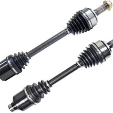 DTA HO23552356 front Left Right Pair - 2 New Premium CV Axles (Drive Axle Assembly) Compatible with 2006-2014 Honda Ridgeline