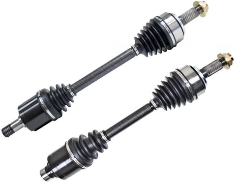 DTA HO23552356 front Left Right Pair - 2 New Premium CV Axles (Drive Axle Assembly) Compatible with 2006-2014 Honda Ridgeline