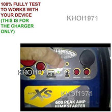 KHOI1971 Wall Charger AC Adapter Power Cable Cord Compatible with Auto XS 600 Peak car Battery Jump Starter - Charger AC Adapter NOT Created or Sold by Auto XS