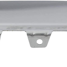 Fits 2007-2013 Chevy Silverado GMC Sierra 1500 2500HD 3500HD Chrome Steel w/Sensor Hole Rear Bumper End Cap Driver Left