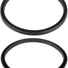 2 Tire Changer Seals, Rubber Bead Breaker Loosener Seals for Tire Changer Machine Air Cylinder(186mm)