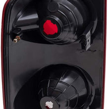 Taillights Tail Lamps Driver and Passenger Replacements for Dodge RAM Pickup Truck 55277303AC 55277302AC