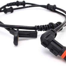 KARPAL Front Left and Right ABS Wheel Speed Sensor 1645400917 Compatible With Mercedes W164 GL550 R350 ML350 ML450 ML63 AMG ML320