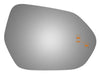 Burco 5684B Right Side Mirror Glass w/ Blind Spot for 16 Toyota Prius, Prius C