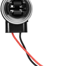 Hlyjoon Car Error Free Decoder 2pcs 3156 LED Headlight Decoder Device Anti-Flicker Resistors Error Canceller Car Vehicles LED Headlight Decoder for LED Headlight Fog Light