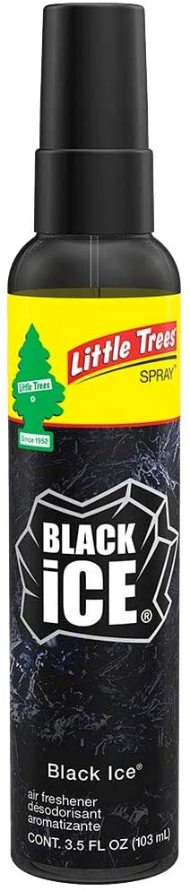 Car Air Freshener Little Trees Spray (Black Ice)