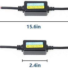 EXPERTBEAM LED Headlight Decoders Anti Flicker CANBUS Ballast Error Free Computer Warning Canceller Capacitor Wiring Harness for 2009+ Dodge, RAM, Ford, Chrysler, Chevrolet, GMC (9005/9006)