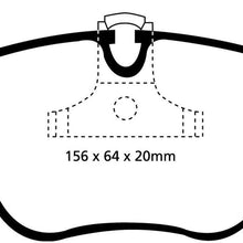 EBC Brakes DP31089C Redstuff Ceramic Low Dust Brake Pad