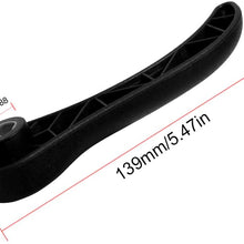 Seat Adjuster Release Handle LH Driver Side & RH Right Passenger Side Front Seat Recliner Adjustment Handle for Chevrolet Colorado GMC Canyon Chevrolet SSR Hummer H3 12473018 89039102 (Black)