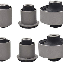 NEW Set of 6 Front Lower Control Arm Inner & Outer Bushing Kit For Accord TL TSX