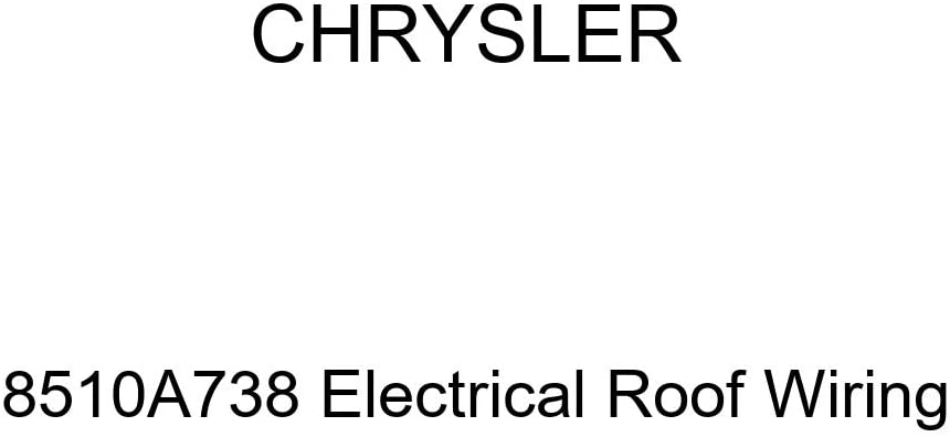 Genuine Chrysler 8510A738 Electrical Roof Wiring