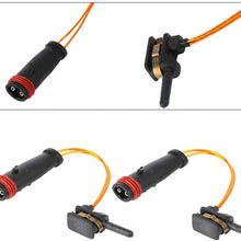 SCITOO Wear Sensor Brake Pad Sensor 2Pcs Front Rear fit for Mercedes-Benz C230 C240 C250 C55 AMG CLS550 E250 E550 GL350 GLK350 ML250 ML350 ML400 ML550 ML63 AMG S350 S400