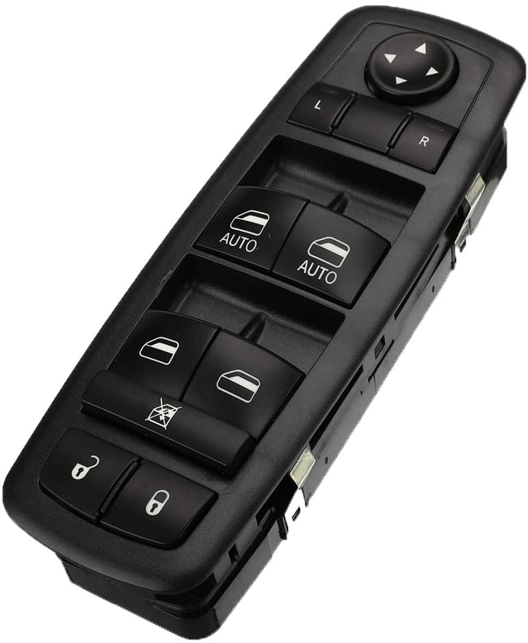 SpeeVech Front Driver Side Power Master Window Switch,for 2009-2012 Dodge Ram 1500 2500 3500 Pickup Replace 4602863AD 4602863AB 4602863AC