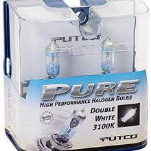 Putco 230007DW Pure Halogen Headlight Bulb - Double White - H7 (Pair)