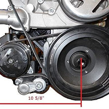 Sanden SD7B10 LS Low Mount AC Combo Kit Camaro, Firebird, GTO Spacing