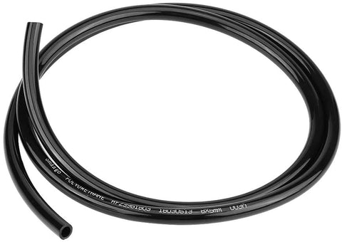 Fuel Line,Motorcycle Universal Non Braided Rubber Fuel Line Hose Petrol Oil Pipe 1m Long Car Accessories Black