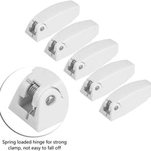 Acouto Door Catch Holder Latch ABS Door Holdback Latch Motorhome Traile Baggage Cargo Trailer Storage Latch Hook Holders Travel Room White for RV Motorhome Camper Traile Travel