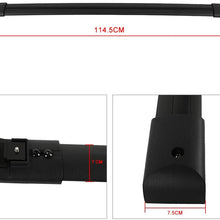 Scitoo Roof Rack Cross Bars Baggage Carrier For Honda Pilot 2003-2008 Black 2 Pcs Roof Top Rack Luggage Carrier