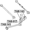 4230433020 - Arm Bushing (for Rear Assembly) For Toyota - Febest