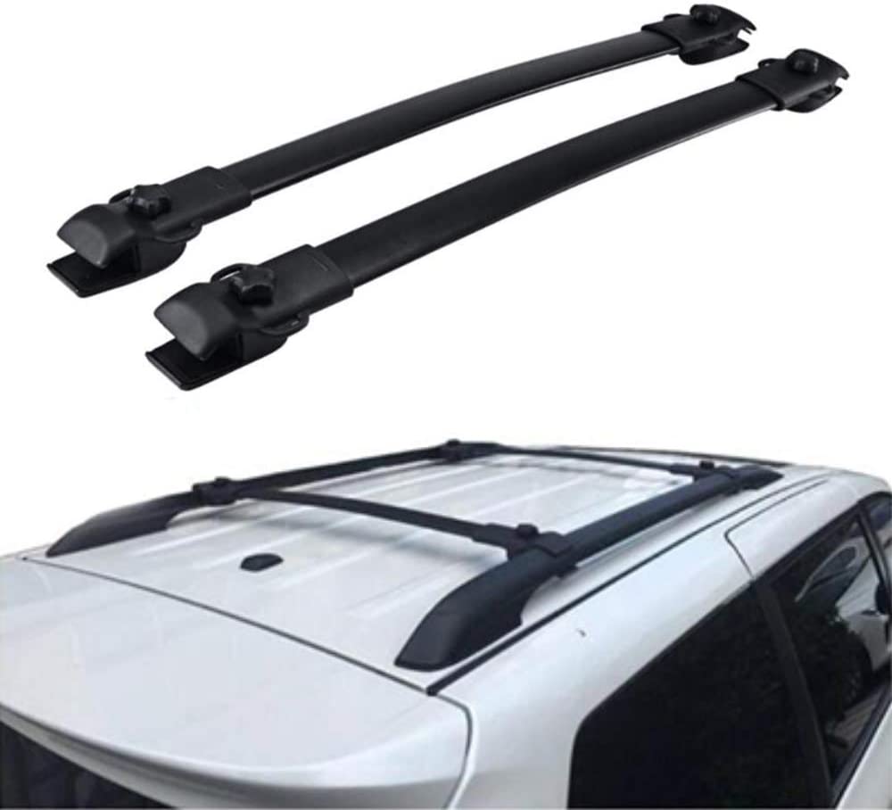 KPGDG Fit for Toyota Sienna 2010-2020 Aluminium Baggage Luggage Racks Roof Racks Rail Cross Bar Crossbar - Black