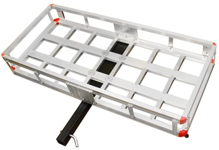 500 Lb Aluminum Cargo Carrier Rack Hauler Storage Hitch Receiver Mount Luggage